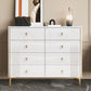 Modern Stone Top Dresser Horizontal Storage Chest with Drawer for Bedroom Clearhalo 'Bedroom Furniture' 'Dressers & Chests' 'dressers_chests' 'furn' 'furn_dressers_chests' 'Furniture' 5287152