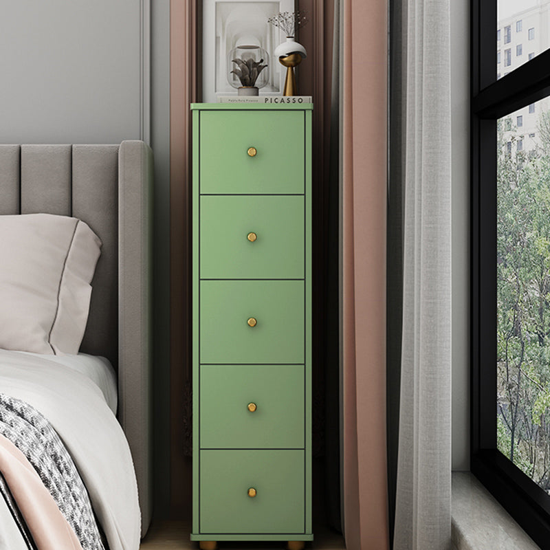 Cómoda de madera de ingeniero de estilo moderno, cómoda vertical para lencería de dormitorio con cajón