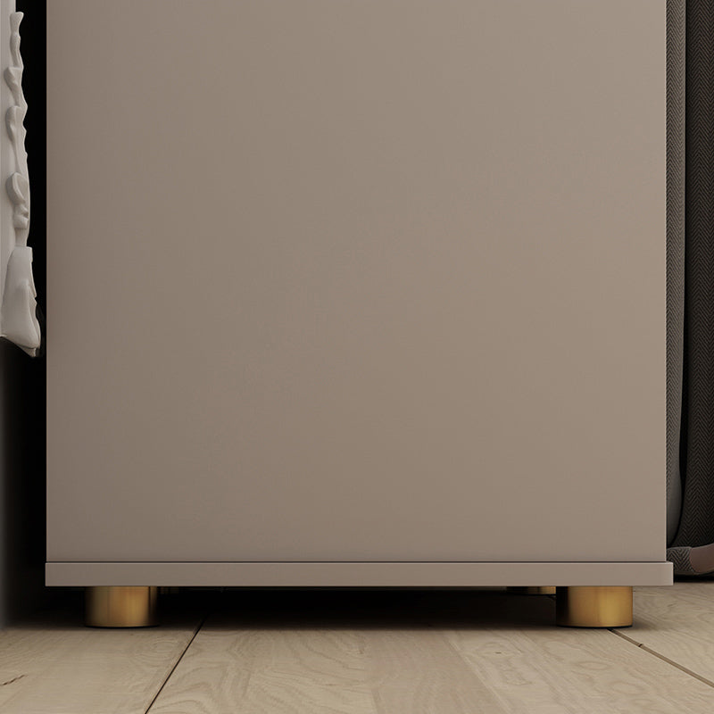 Cómoda de madera de ingeniero de estilo moderno, cómoda vertical para lencería de dormitorio con cajón