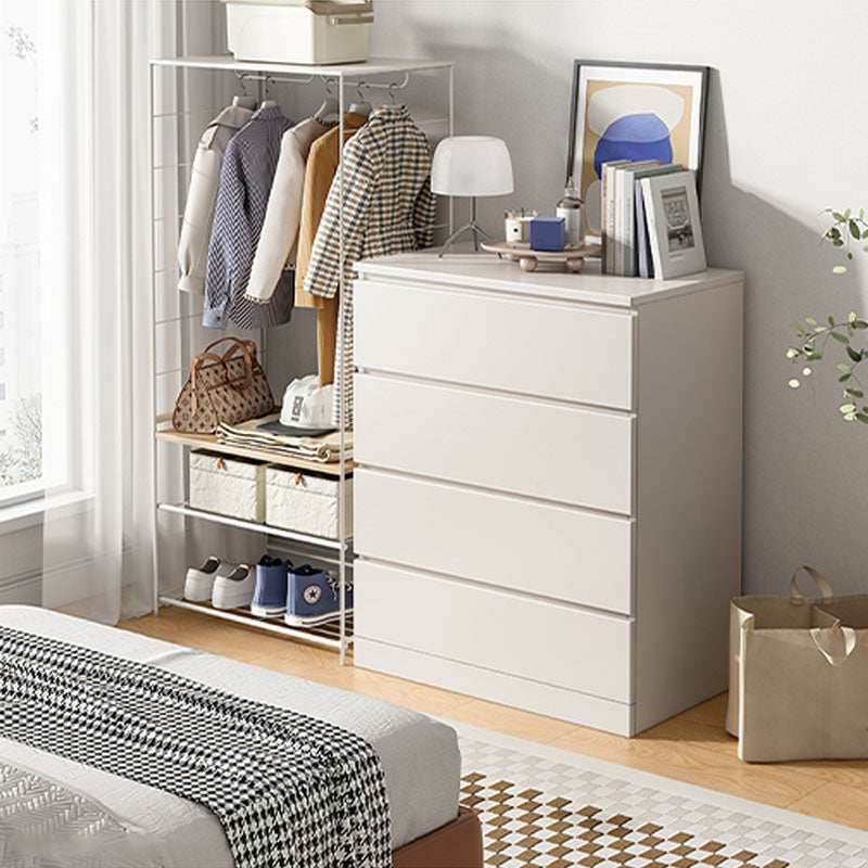 Comò verticale contemporaneo in legno, per camera da letto, per biancheria intima, con cassetto