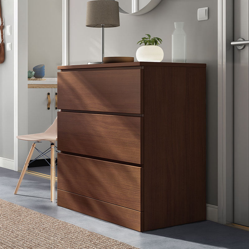 Comò verticale contemporaneo in legno, per camera da letto, per biancheria intima, con cassetto