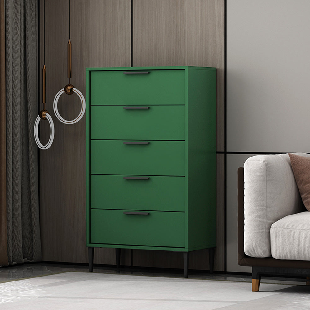 Commode en bois vertical contemporain commode coffre de lingerie avec tiroir