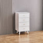 Contemporary Pine Wood Dresser Bedroom Vertical Lingerie Chest Dresser with Drawer