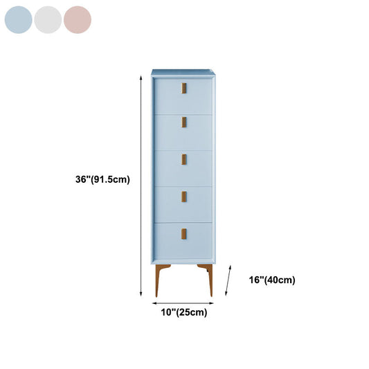 Classic Glam Wood Dresser Vertical Lingerie Chest Dresser with Drawer for Bedroom