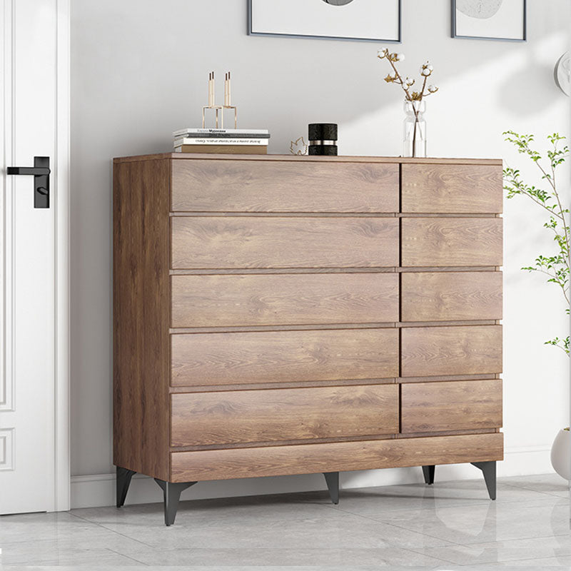 Cassettiera portaoggetti per camera da letto moderna in legno Engineer Wood con cassetto