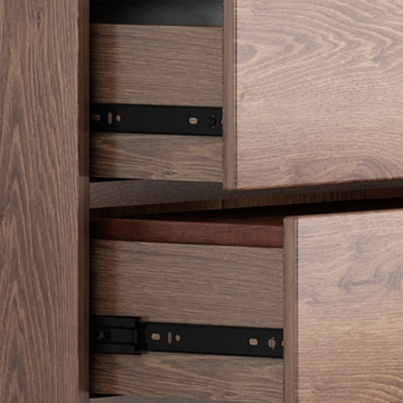 Cassettiera portaoggetti per camera da letto moderna in legno Engineer Wood con cassetto