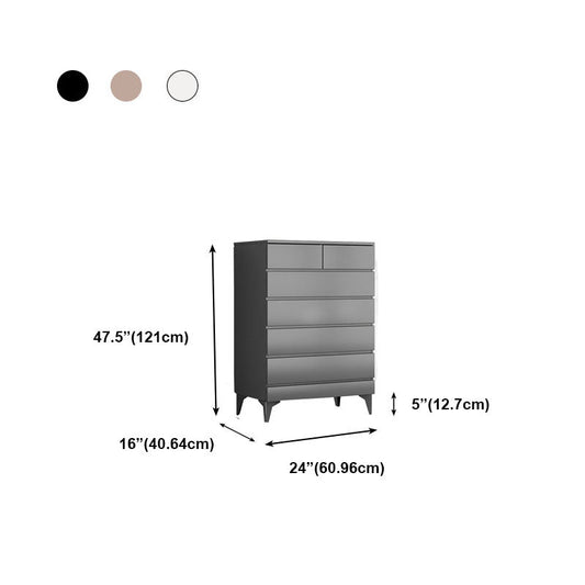 Engineer Wood Contemporary Dresser Bedroom Storage Chest Dresser with Drawer