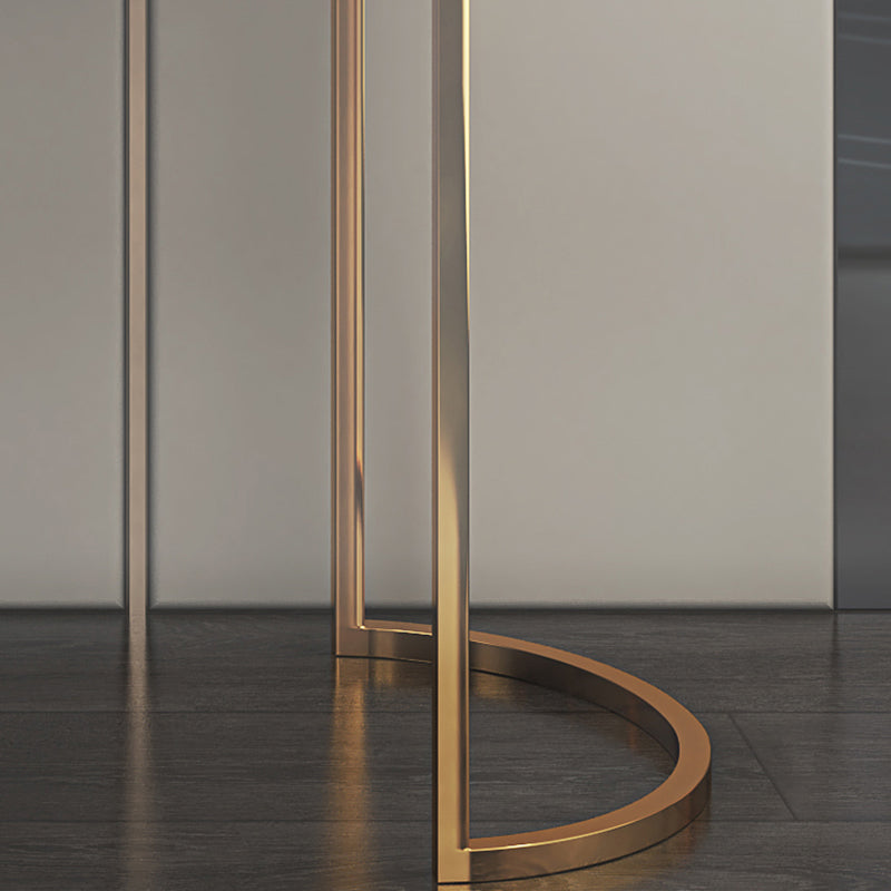 Set di sgabelli da trucco in pietra e in pelle in pelle, alto 30,3 "