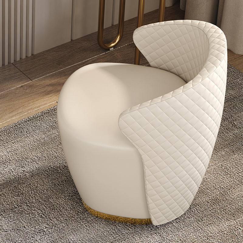 Glama -Waschtisch, 2 Aufbewahrungsschubladen mit gepolstertem Hocker in Beige