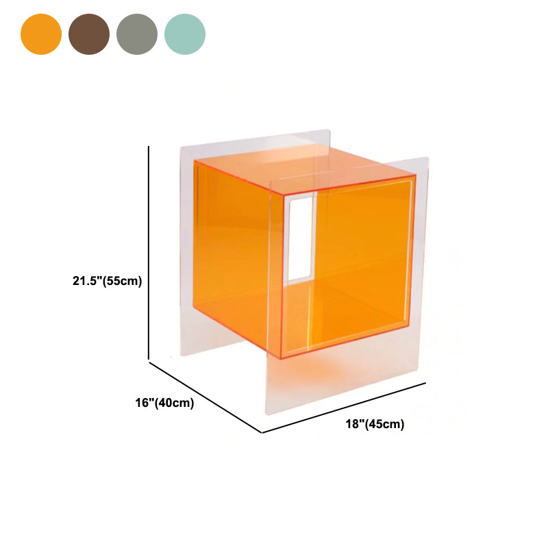 21,65 "/23.62" TALL 1 - ACRISE DE LA NEUTURE ACRYLIQUE AVEC LES CASTEURS STAND