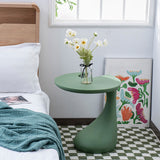 Plastic Nightstand Or End Table, Modern 21.26-Inch Tall Nightstand