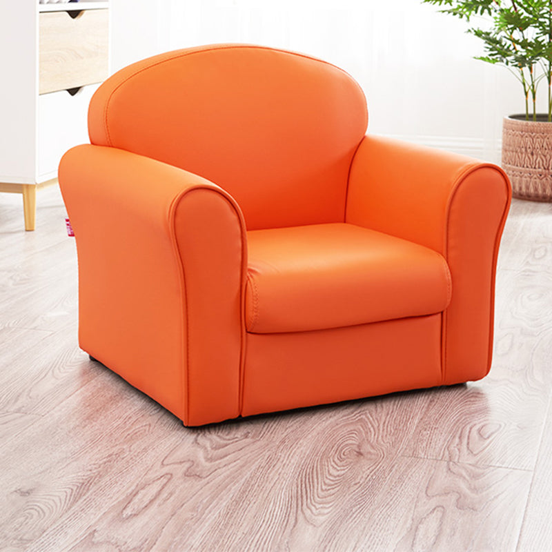 Sofá del sofá de brazo enrollado de la espalda apretada contemporánea para niños