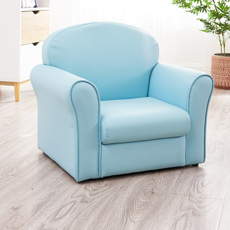 Sofá del sofá de brazo enrollado de la espalda apretada contemporánea para niños