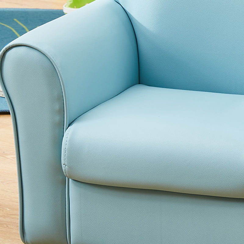 Sofá del sofá de brazo enrollado de la espalda apretada contemporánea para niños