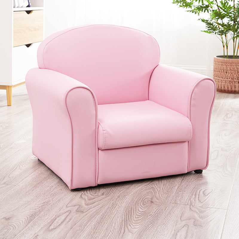 Sofá del sofá de brazo enrollado de la espalda apretada contemporánea para niños