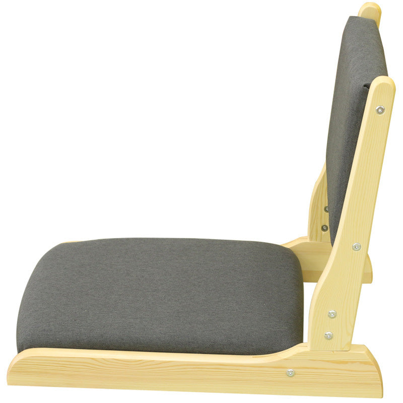 Sedia a braccio di lino 16,92 "l x 20,47" w x 17,71 "sedia regolabile per camera da letto