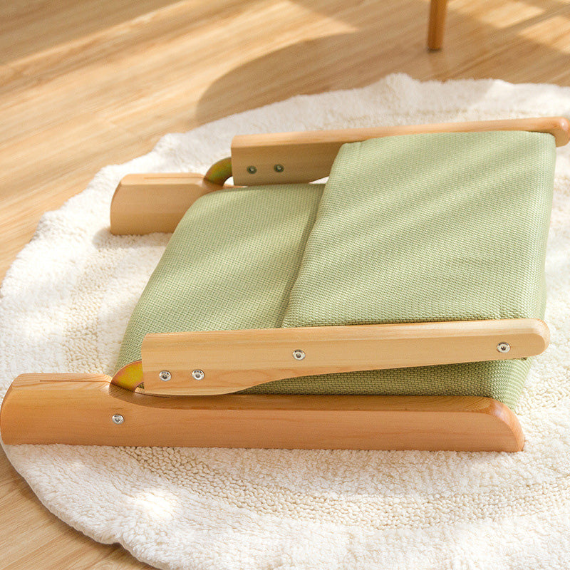 Sedia a braccio di lino 16,92 "l x 20,47" w x 17,71 "sedia regolabile per camera da letto