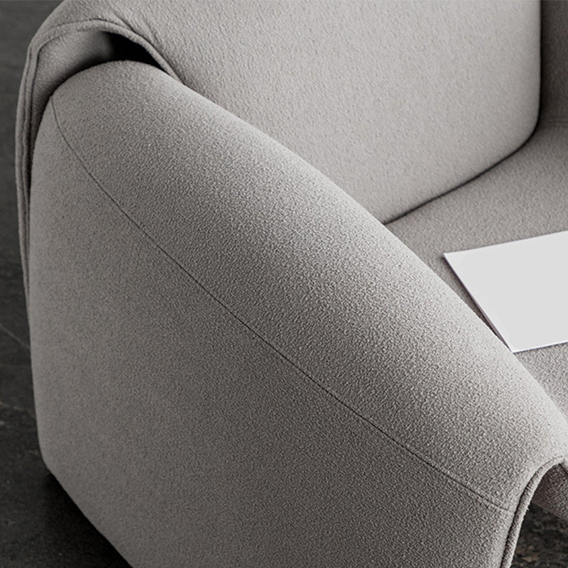 Les bras en velours inclus chaise 35 "L x 28,3" W x 24,4 "H chaise pour le salon