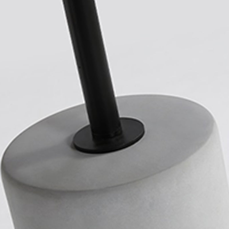 Round Metal Top Pedestal Side Table Pedestal End Table for Living Room