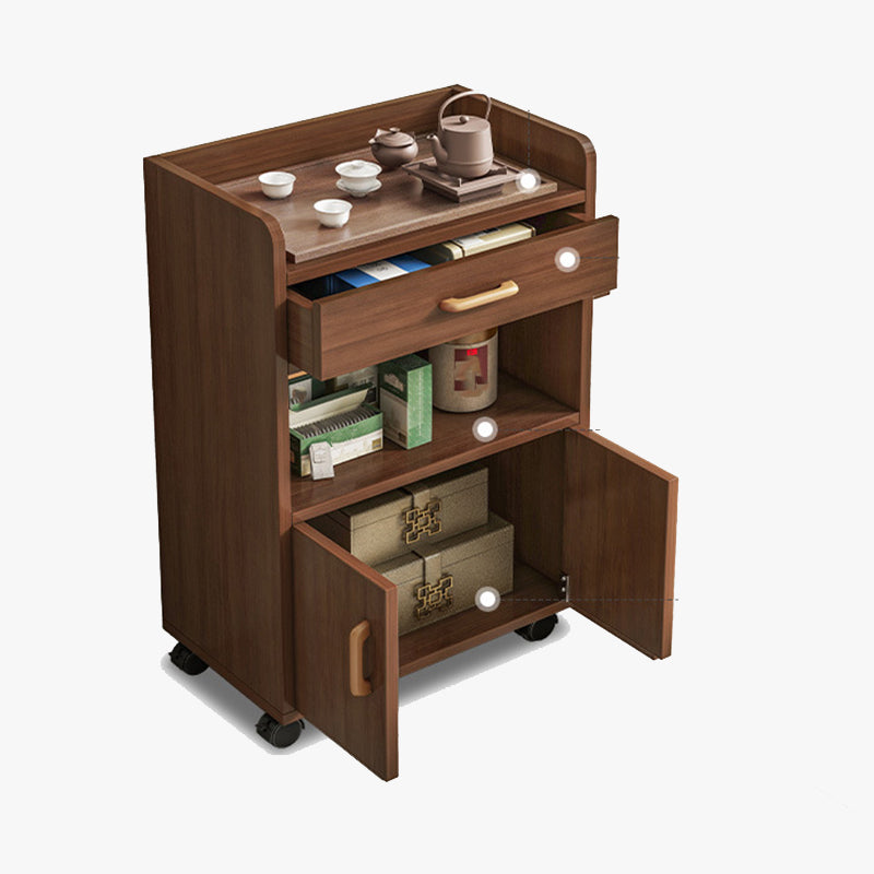 Modern Style Side Board Engineered Wood Sideboard for Dining Room Clearhalo 'buffet_sideboard' 'Buffets & Sideboards' 'furn' 'furn_buffet_sideboard' 'Furniture' 'Kitchen & Dining Furniture' 5289091