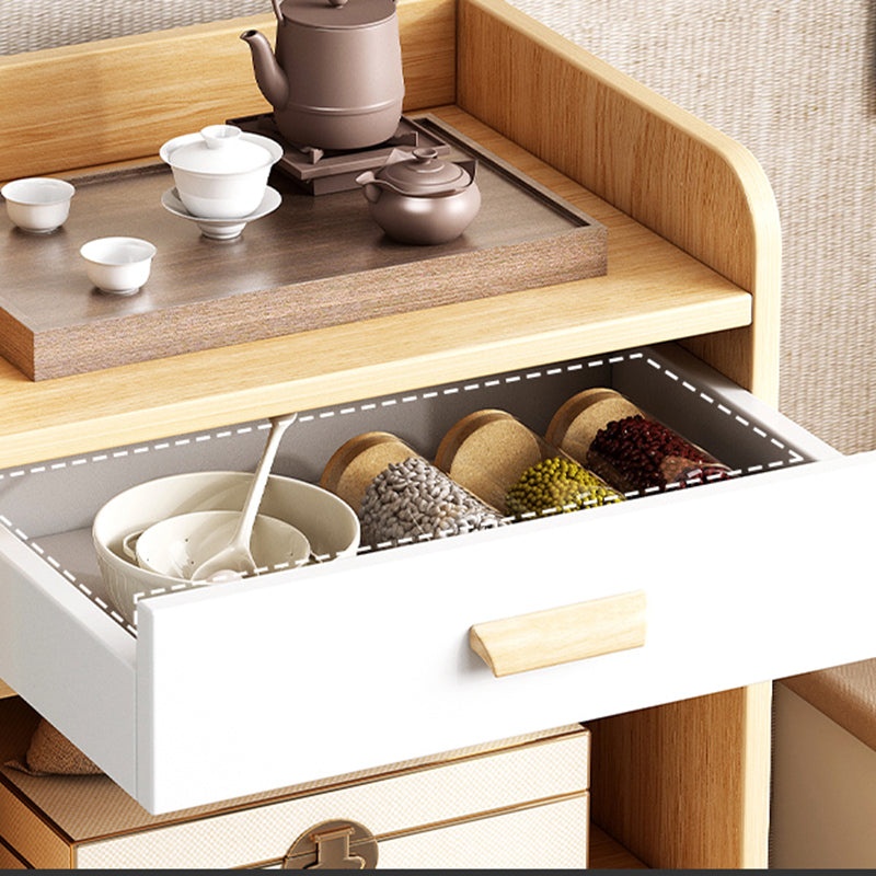 Modern Style Side Board Engineered Wood Sideboard for Dining Room Clearhalo 'buffet_sideboard' 'Buffets & Sideboards' 'furn' 'furn_buffet_sideboard' 'Furniture' 'Kitchen & Dining Furniture' 5289100