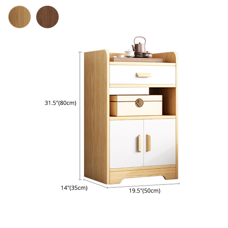 Modern Style Side Board Engineered Wood Sideboard for Dining Room Clearhalo 'buffet_sideboard' 'Buffets & Sideboards' 'furn' 'furn_buffet_sideboard' 'Furniture' 'Kitchen & Dining Furniture' 5289112