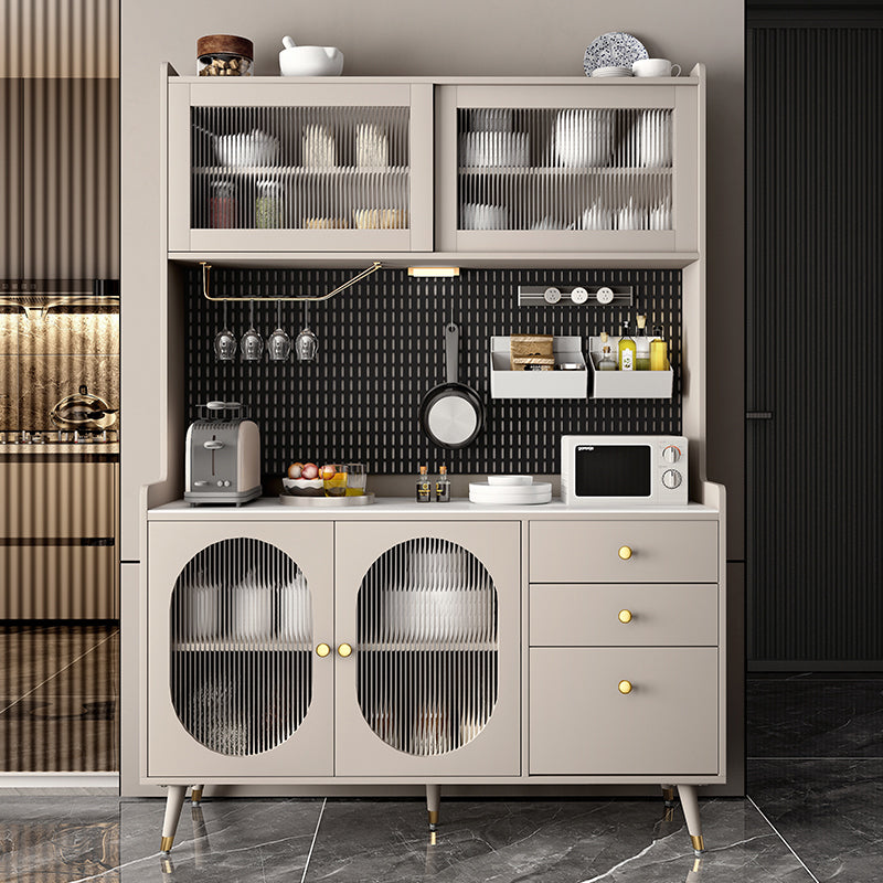 Squala sideboard in pietra Scaffali regolabili in cucina Sala da pranzo Sideboard