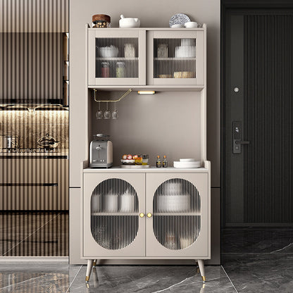 Squala sideboard in pietra Scaffali regolabili in cucina Sala da pranzo Sideboard