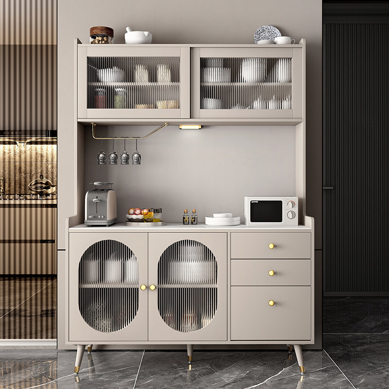 Squala sideboard in pietra Scaffali regolabili in cucina Sala da pranzo Sideboard