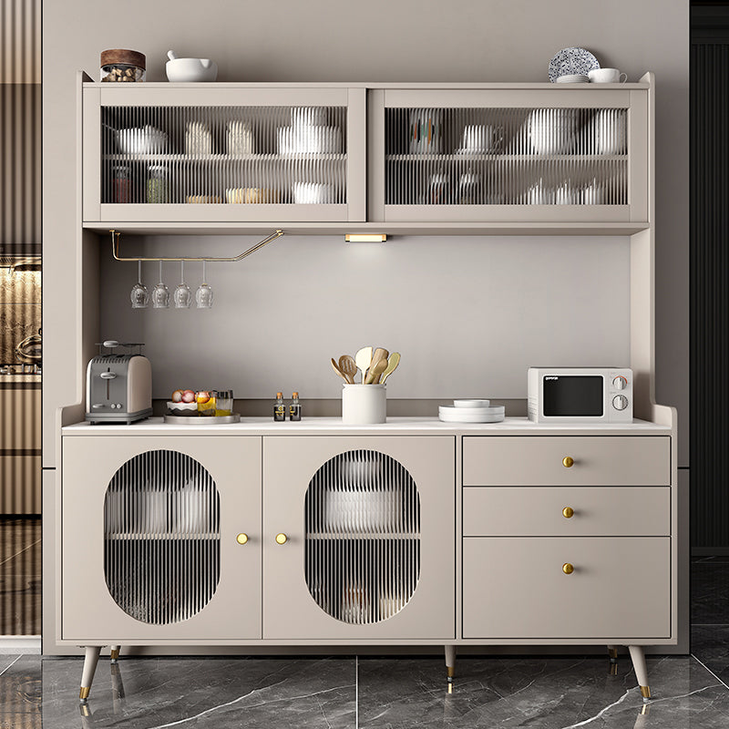 Squala sideboard in pietra Scaffali regolabili in cucina Sala da pranzo Sideboard