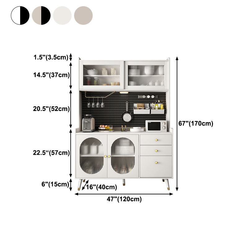 Squala sideboard in pietra Scaffali regolabili in cucina Sala da pranzo Sideboard