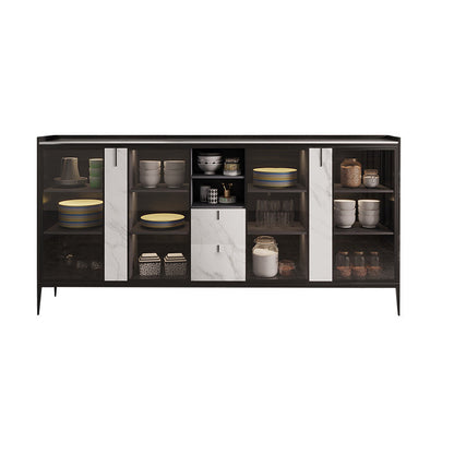 Modern Sideboard Table Stone Top Sideboard con puerta para el hogar