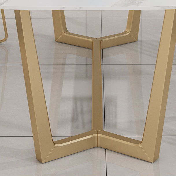 Scrivania rettangolare da ufficio rettangolare glam per casa