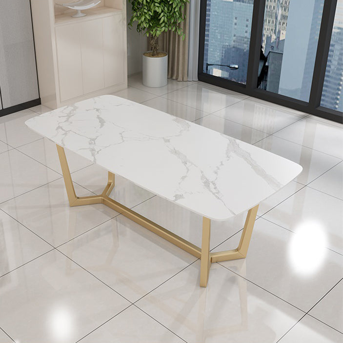 Scrivania rettangolare da ufficio rettangolare glam per casa