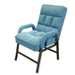 Modern Padded Arms Working Chair Adjustable Back Home Office Chair Blue Without Footrest Sponge Clearhalo 'furn' 'furn_office_chair' 'Furniture' 'Office Chairs' 'Office Furniture' 'office_chair' 5289597