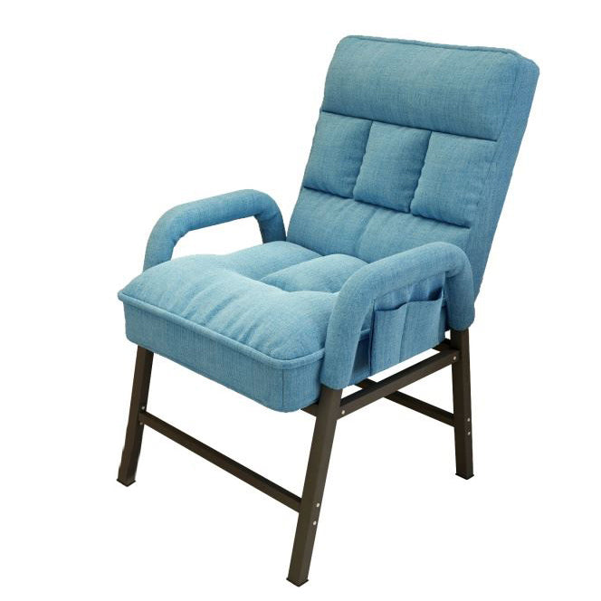 Modern Padded Arms Working Chair Adjustable Back Home Office Chair Blue Without Footrest Sponge Clearhalo 'furn' 'furn_office_chair' 'Furniture' 'Office Chairs' 'Office Furniture' 'office_chair' 5289597