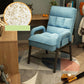 Modern Padded Arms Working Chair Adjustable Back Home Office Chair Blue Without Footrest Latex Clearhalo 'furn' 'furn_office_chair' 'Furniture' 'Office Chairs' 'Office Furniture' 'office_chair' 5289612