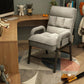 Modern Padded Arms Working Chair Adjustable Back Home Office Chair Grey Without Footrest Sponge Clearhalo 'furn' 'furn_office_chair' 'Furniture' 'Office Chairs' 'Office Furniture' 'office_chair' 5289626