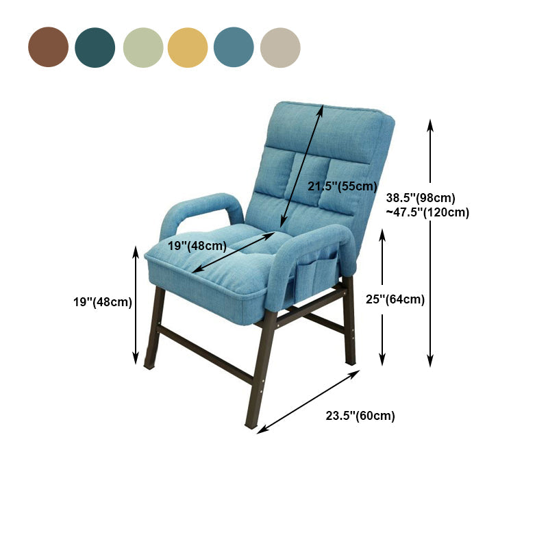 Modern Padded Arms Working Chair Adjustable Back Home Office Chair Clearhalo 'furn' 'furn_office_chair' 'Furniture' 'Office Chairs' 'Office Furniture' 'office_chair' 5289630