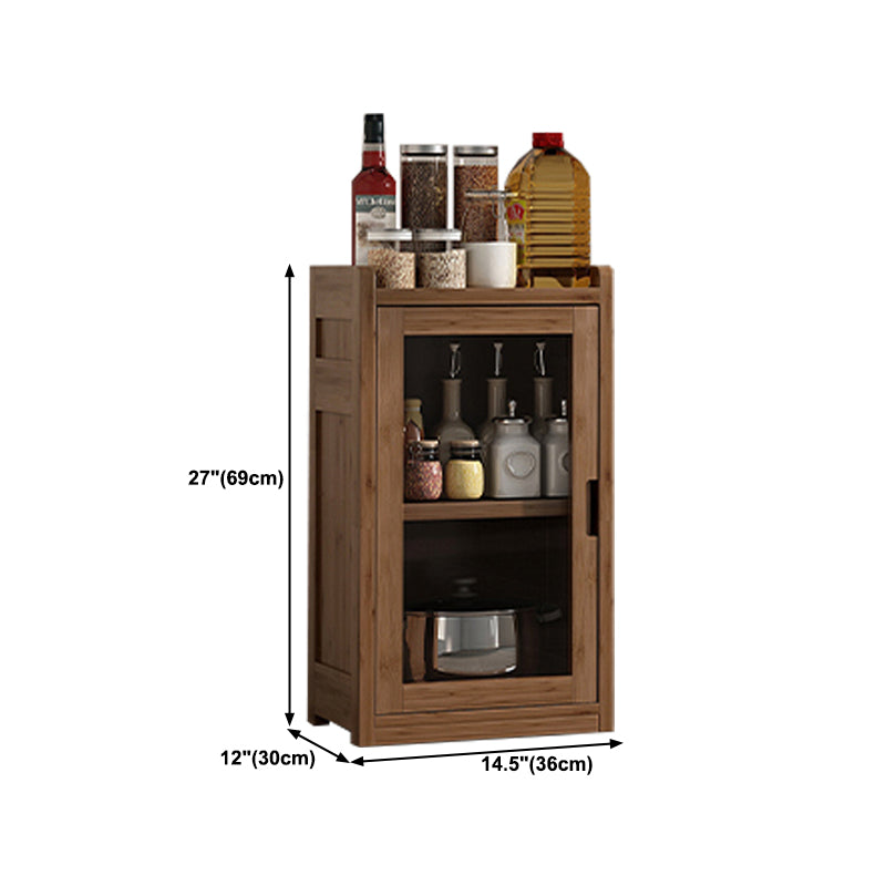 BOOTSCHAPBOEKBOUWSCHAPPLOKE -ingenieur van Scandinavische stijl Wood met deurboekkast voor kantoor