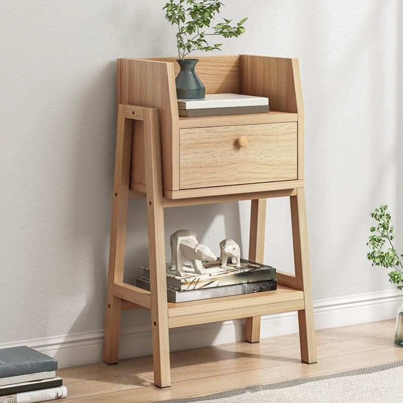 Vertical Bookcase Scandinavian Engineered Wood Shelf Bookcase Clearhalo 'Bookcases' 'furn' 'furn_bookcases' 'Furniture' 'Office Furniture' 5289871