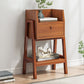 Vertical Bookcase Scandinavian Engineered Wood Shelf Bookcase Clearhalo 'Bookcases' 'furn' 'furn_bookcases' 'Furniture' 'Office Furniture' 5289878