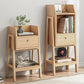 Vertical Bookcase Scandinavian Engineered Wood Shelf Bookcase Clearhalo 'Bookcases' 'furn' 'furn_bookcases' 'Furniture' 'Office Furniture' 5289893