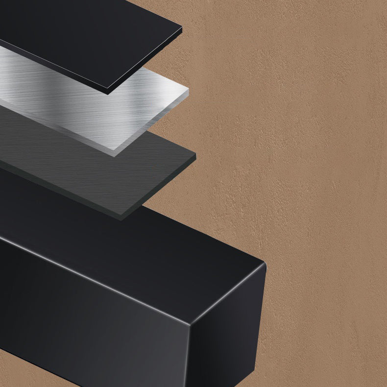 Moderne stijl boekenplank black metal frame boekenkast voor kantoor