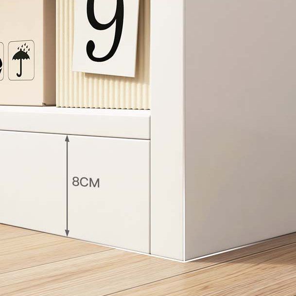 Bibliothèque d'étagère scandinave bibliothèque en bois d'ingénierie pour le bureau