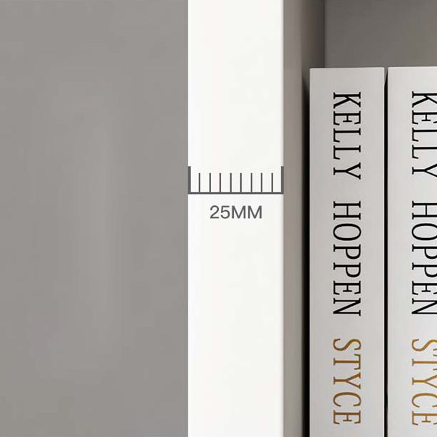 Bibliothèque d'étagère scandinave bibliothèque en bois d'ingénierie pour le bureau