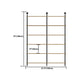 9.84"W Bookshelf Industrial Style Wall Mounted Bookcase for Home and Office