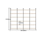9.84"W Bookshelf Industrial Style Wall Mounted Bookcase for Home and Office