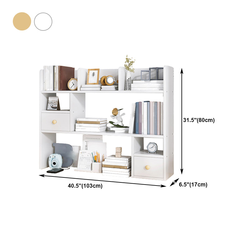 Moderne stijl boekenplank Open Back Wood Bookcast voor thuiskantoor