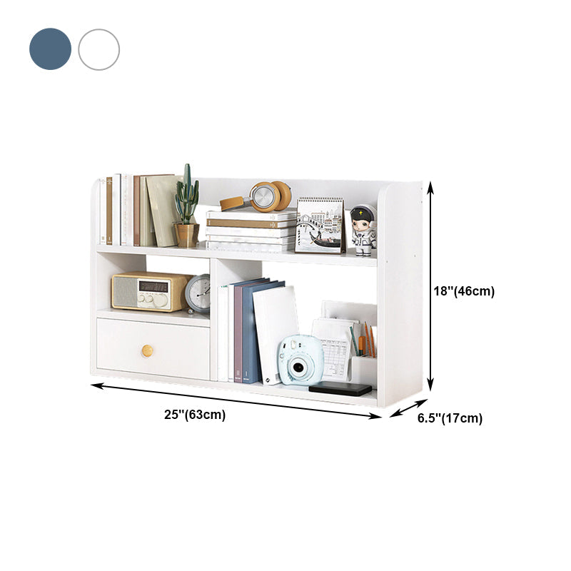 Moderne stijl boekenplank Open Back Wood Bookcast voor thuiskantoor